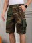 Erkek Kamuflaj Kargo Şort 2