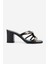 Kadın Deri Siyah Terlik 1141 564 Maren 6-1 Byn Trlk Y25 Black 1