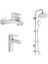 Win S Banyo Bataryası + Lavabo Bataryası + Duxxa Bolero Duş Sistemi 1