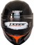 Motosiklet Çene Açılır Kask Ece 22.06 Sertifika Güneş Vizörü Motor Kaskı Eagle Orange 2