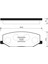 Ön Fren Balata Suzuki Jimny 1.3l M13A SN413 04-19 / Samurai 1.3l G13A G13B SJ413 89- Gnzrz 1