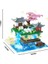 Taohuatan Göl Temalı Mikro Tuğla Yapı Taşları Set Yetişkin Yaratıcı Oyuncaklar Benzersiz Çin Peyzaj Modeli Tuğlaları LED Lıghcolor: Küçük Şeftali Su Kamışı/boyut: Çanta (Yurt Dışından) 1
