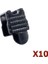 Modern Askeri Yapı Taşları Ordu Askerler Kaskları Baskılı Boonie Hat Sırt Çantası Armor Yelek Accestries Mini Tuğla Tuğla Çocuk Hediye Renk: 10 Pcs (Yurt Dışından) 1