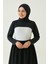 Dik Yaka Boyunluklu Kolluk - Pamuk Bolero Crop, Uzun Kollu Balıkçı Yaka, Rahat ve Şık Tasarım 3