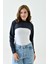 Dik Yaka Boyunluklu Kolluk - Pamuk Bolero Crop, Uzun Kollu Balıkçı Yaka, Rahat ve Şık Tasarım 5