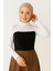 Dik Yaka Boyunluklu Kolluk - Pamuk Bolero Crop, Uzun Kollu Balıkçı Yaka, Rahat ve Şık Tasarım 4