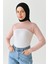Dik Yaka Boyunluklu Kolluk - Pamuk Bolero Crop, Uzun Kollu Balıkçı Yaka, Rahat ve Şık Tasarım 1