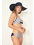 Kadın Cali Kaplı Bikini Takım 00249 Lacivert 3