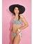 Kadın Fiori Omuzdan Bağlı Büstiyer Bikini Takım 00250 Beyaz 3