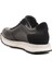 Siyah Deri Erkek Sneaker 4