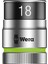 8790 Hmc Hf Zyklop Lokma Anahtar, 1/2 Inç ve Tutma Fonksiyonlu, 18,0 Mm, Wera 05003738001 1