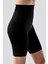 Yüksek Bel Lazer Kesim Uzun Boxer Korse 9604 Siyah 2