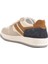 Bej Deri Erkek Sneaker 4