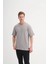 Bisiklet Yaka Siyah Erkek T-Shirt 4125 2