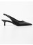 Kadın Nina Siyah Cilt Troklu Stiletto 3