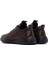 Erkek Kahverengi Bağcıklı Deri Sneaker 25sfd642318 5