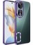 Huawei Honor 90 Kılıf Kamera Korumalı Logo Gösteren Şeffaf Kapak 1