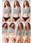 7'li Paket Bikini Külot 521 Siyah/beyaz/ten 1