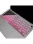 Arapça Klavye Koruyucu Macbook Air M1 13INÇ (Touchıd'li Air) A2337 A2179 Uk Enter ile Uyumlu Gradient Pembe 1