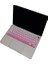 Arapça Klavye Koruyucu Macbook Air M1 13INÇ (Touchıd'li Air) A2337 A2179 Uk Enter ile Uyumlu Gradient Pembe 2