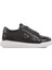 Siyah Beyaz Deri Erkek Sneaker Premium 2040 M 1