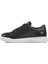 Siyah Beyaz Deri Erkek Sneaker Premium 2040 M 2