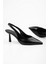 Kadın Alora Siyah Cilt Stiletto 3