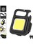 Hs-37 LED Anahtarlıklı Cep Boy Cob LED Metal Kasa Mıknatıslı Şişe Açacağı Usb’li Şarj Edilebilir El Feneri 1