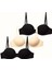 3'lü Paket Double Push Up Straplez Yumuşak Kaplı Örme Sütyen C37040 Siyah/ten 1