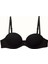 3'lü Paket Double Push Up Straplez Yumuşak Kaplı Örme Sütyen C37040 Siyah/ten 3