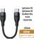 Super Şarj 5A 66W Type-C Şarj Kablosu Kısa Type-C Powerbank Şarj Kablosu Örgü Kopmaz Kablo 3