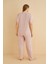 50501-607 Kadın Büyük Beden Pijama Takımı 2