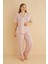 50501-607 Kadın Büyük Beden Pijama Takımı 3