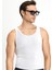 Slim Fit Dar Kesim Pamuk Fitilli Atlet 3
