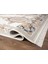 Flora FR003A Beyaz Lacivert Koridor Halısı Mutfak Halısı Salon Halısı 5
