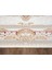Flora FR002A Beyaz Kırmızı Koridor Halısı Mutfak Halısı Salon Halısı 3