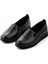 Siyah Leather Kadın Casual Ayakkabı K01809200103 2