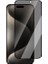 Apple iPhone 14 Pro Max Caseworld Hd Serisi 0.33MM Privacy Temperli Cam Ekran Koruyucu Siyah 1