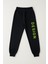 Erkek Çocuk Kapüşonlu Baskılı Eşofman Takımı 6-14 Yaş | Rahat Kalıp Yazılı Tasarım Sweatshirt Jogger 4