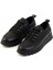 Siyah Leather Kadın Casual Ayakkabı K01809585303 2