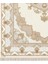 Flora FR007A Beyaz Gold Koridor Halısı Mutfak Halısı Salon Halısı 4