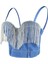 Kot Büstiyer, Taşlı Büstiyer, Taşlı Askılı Crop Bluz, Kot Taş Detaylı Büstiyer, Büstiyer, Bluz, Crop 3