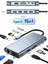 11IN1 Macbook iPad Typec Uyumlu Çevirici Adaptör 11 Port Hdmı USB 3.0 Lan VGA Aux Sdcard Dönüştürücü 1