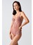 Push Up Dantel Detaylı Bodysuit C15098 Kiremit 3