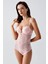 Push Up Dantel Detaylı Bodysuit C15097 Pudra 3