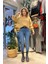 Likralı Sıknny Jean Mavi 5