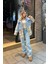 Straight Leg Light Jean Buz Mavi 3