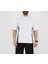 Oversize Yanları Şeritli T-Shirt - Beyaz 2