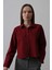 Cepli Uzun Kol Gömlek - Bordo 2
