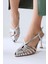 Mnrs 03127 9 cm Topuklu Kadın Stiletto Abiye Ayakkabı 3
